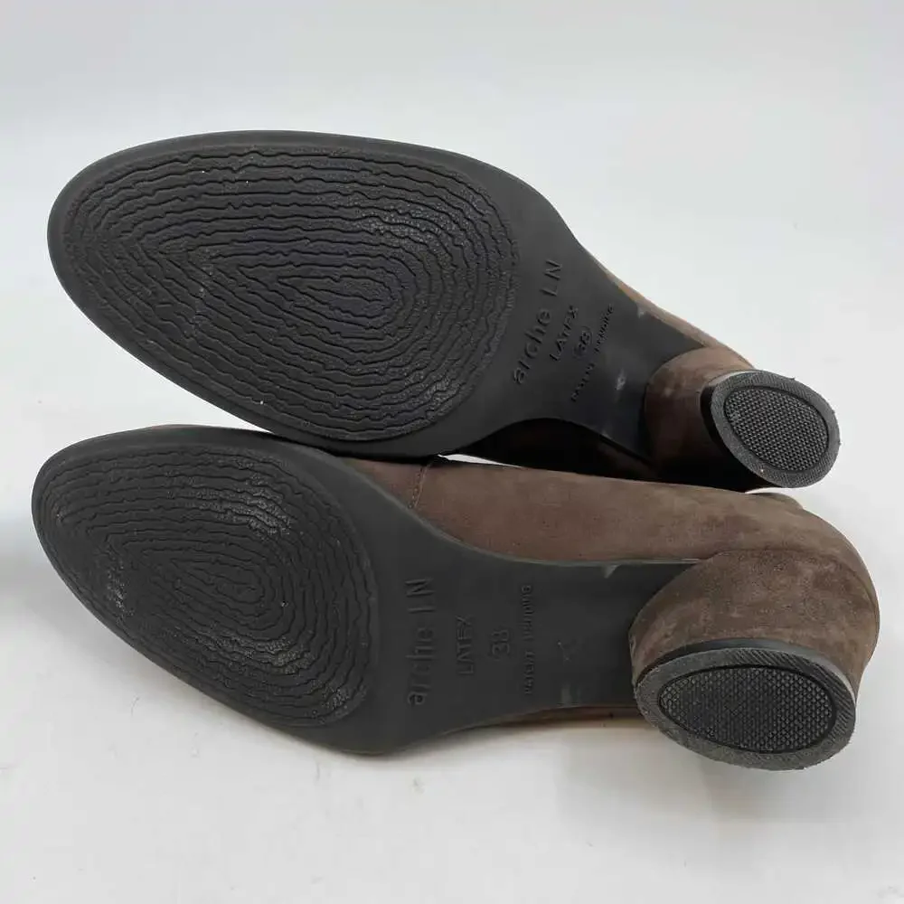 Arche Brown Suede Ankle Booties | Women’s EU 38
